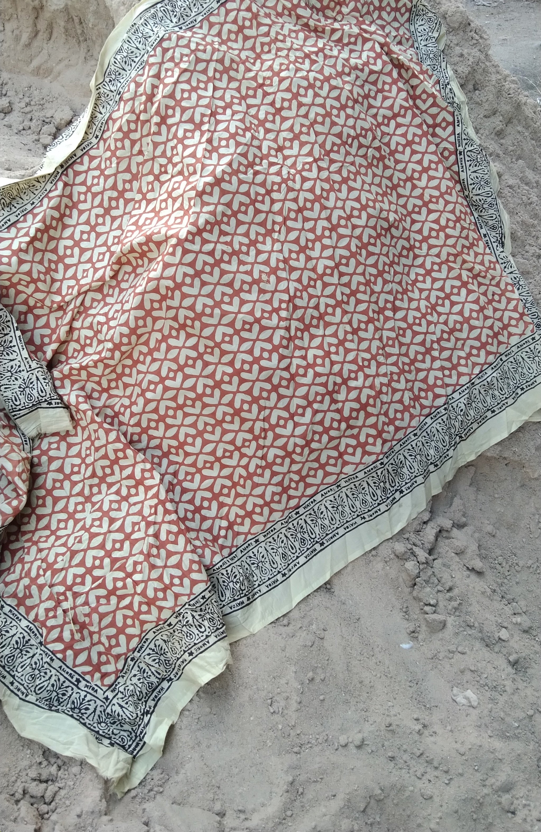 INDIA BOHO SCARF HAND-MADE BLOCKPRINT: A MORE!!-5