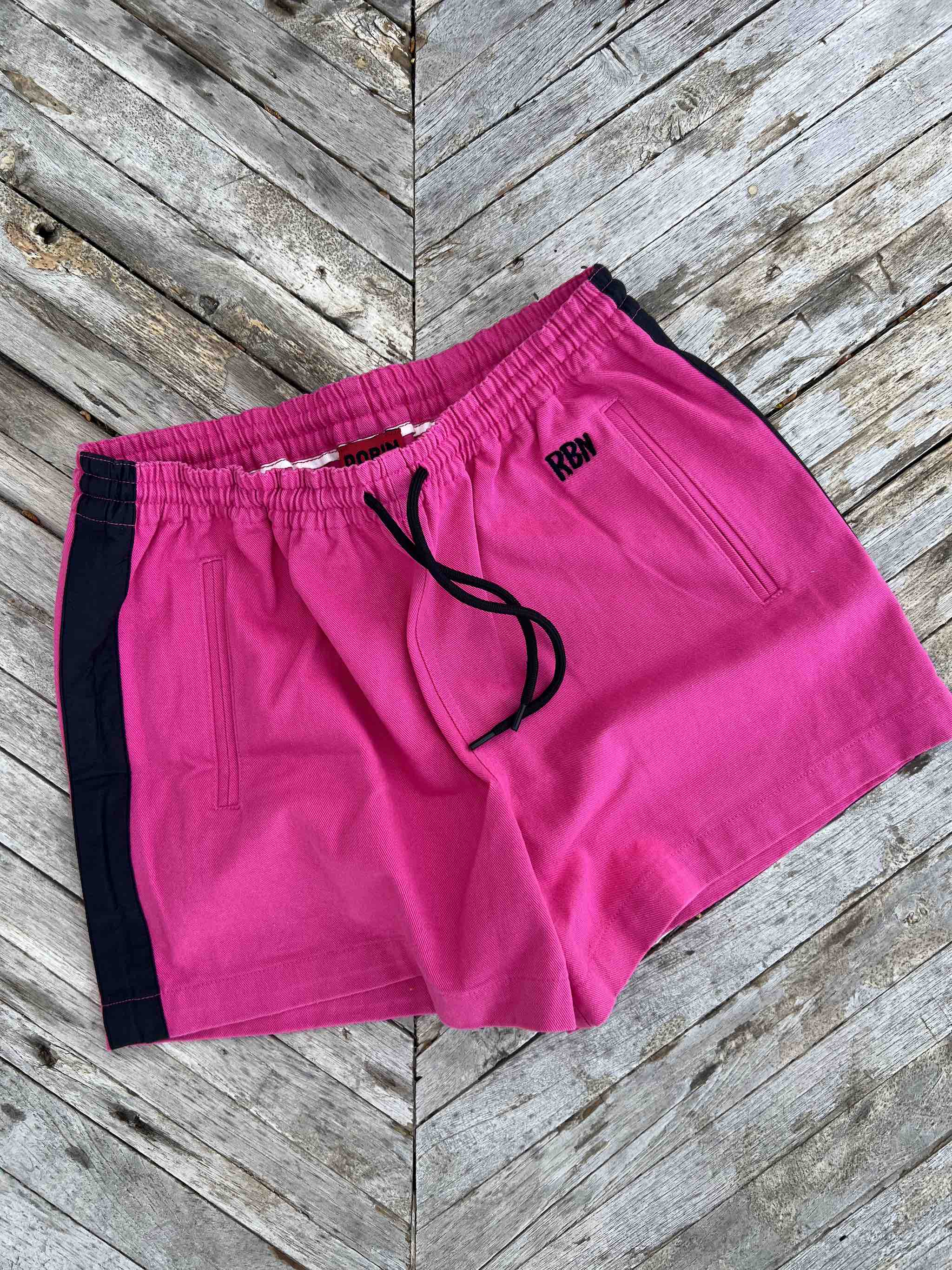 ROBIN-SHORTS für Jungen Style `ROBINSON´ Pink-2