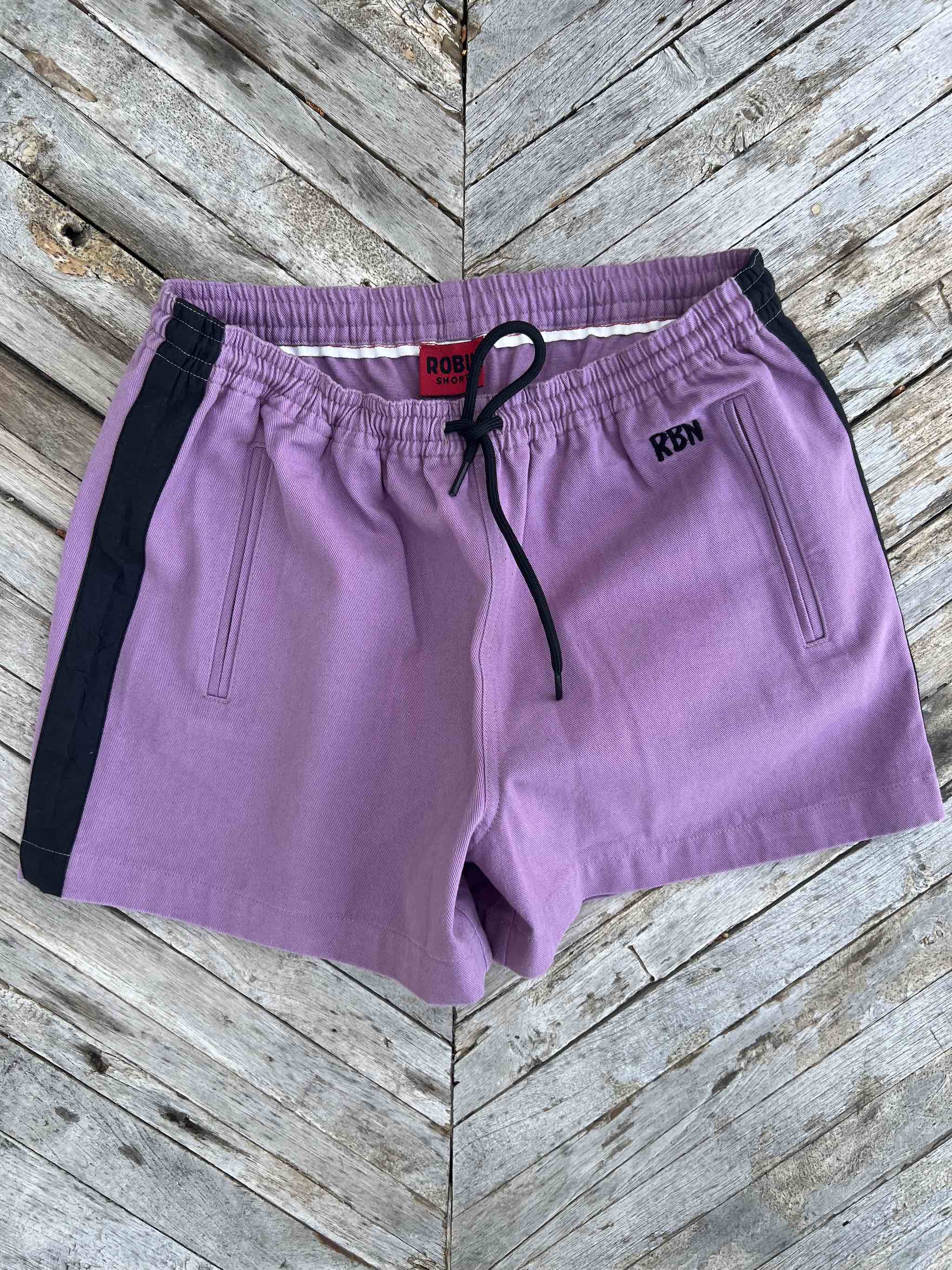ROBIN-SHORTS für Jungen Modell „ROBINSON“ Lila-3