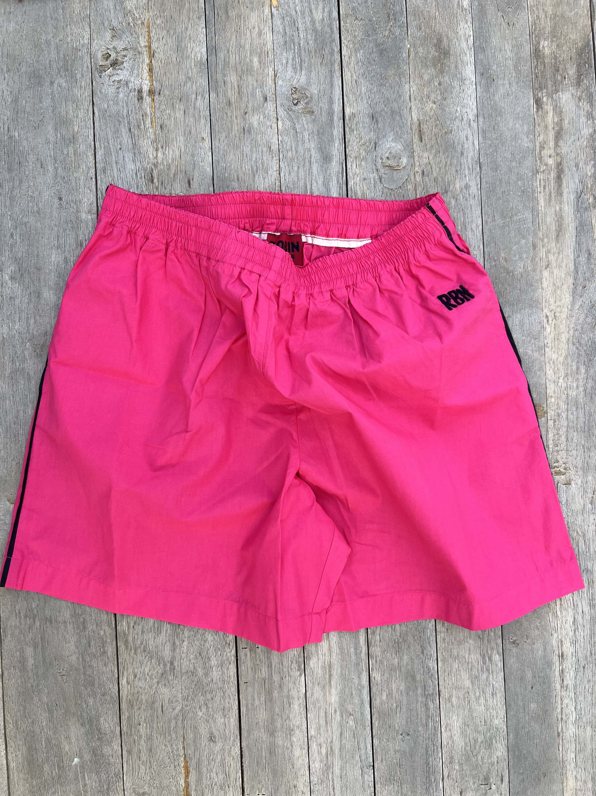ROBIN SHORTS für Mädchen - Modell „Bondi‟ Pink mit Seitenstreifen-2
