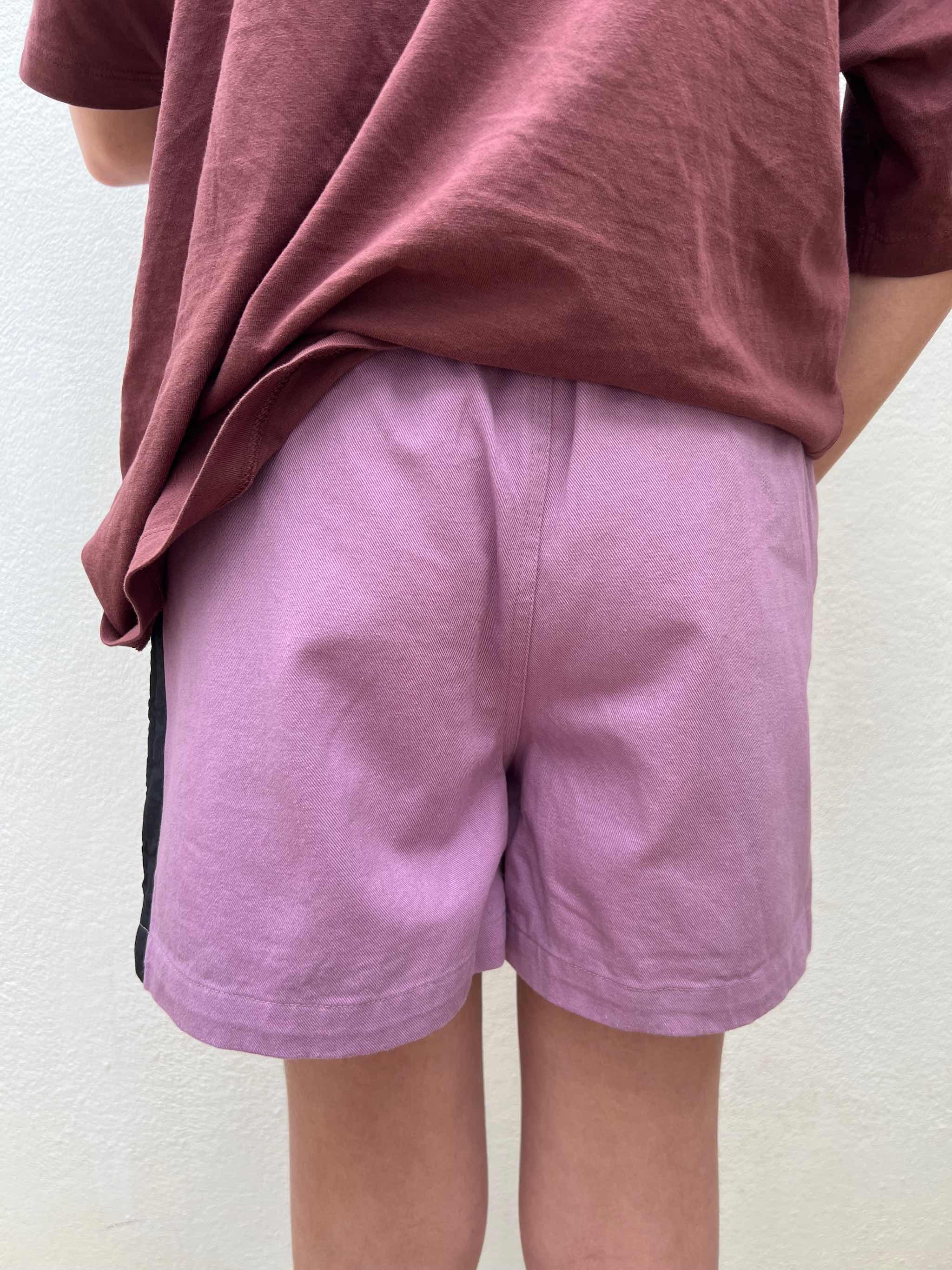 ROBIN-SHORTS für Jungen Modell „ROBINSON“ Hell-Lila-4