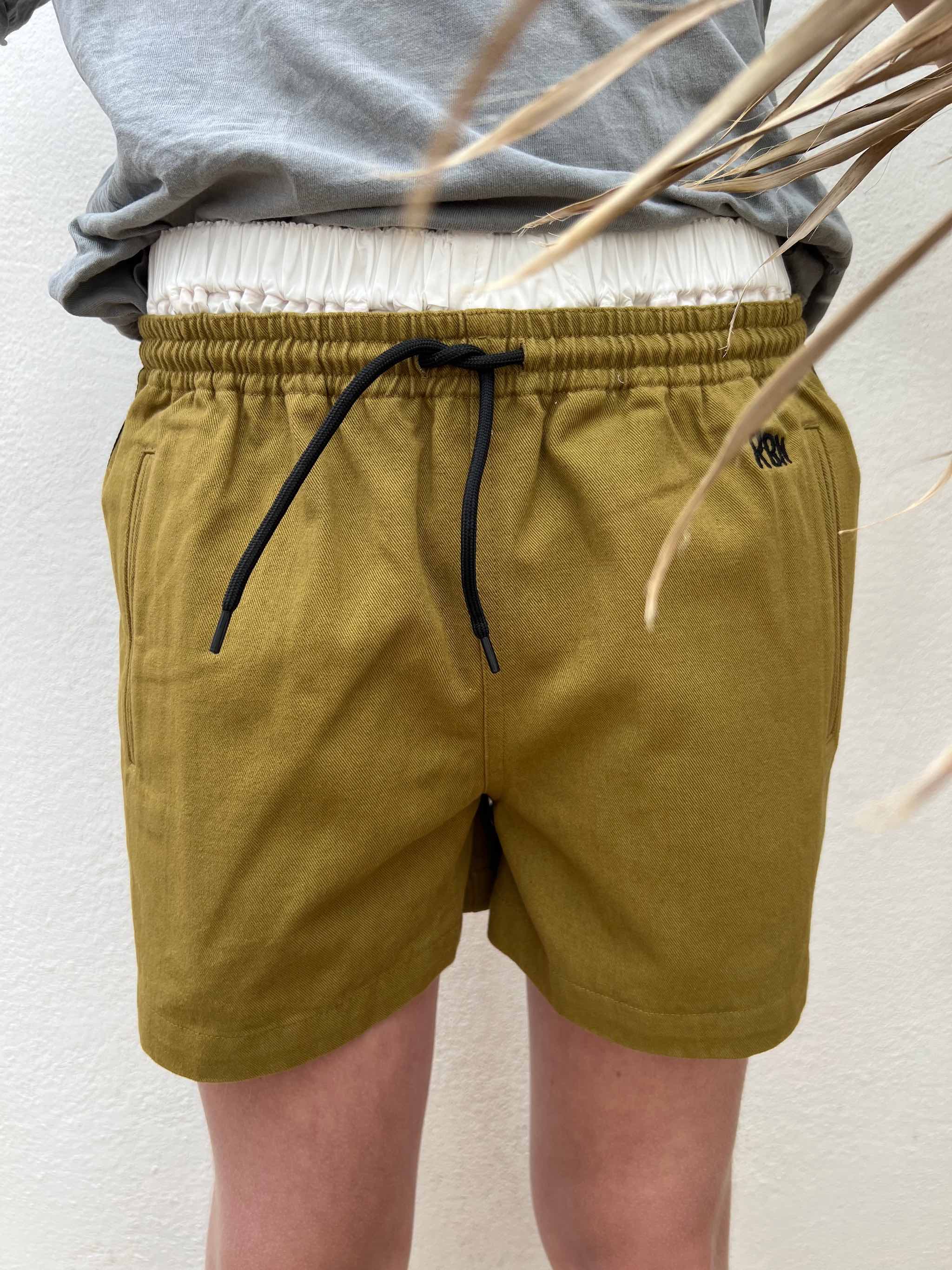 ROBIN-SHORTS für Jungen Style `ROBINSON´ Khaki-3