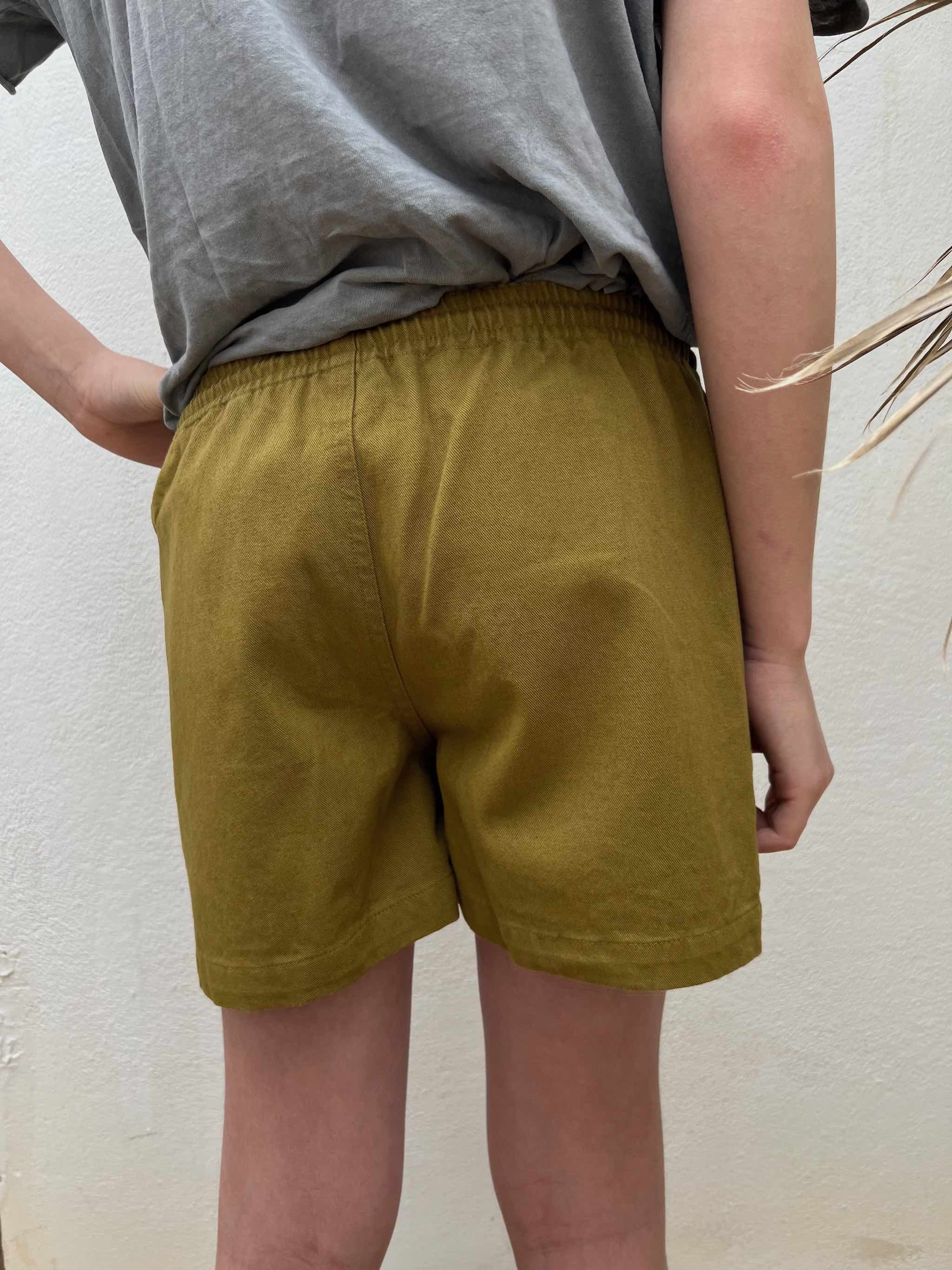 ROBIN-SHORTS für Jungen Style `ROBINSON´ Khaki-5