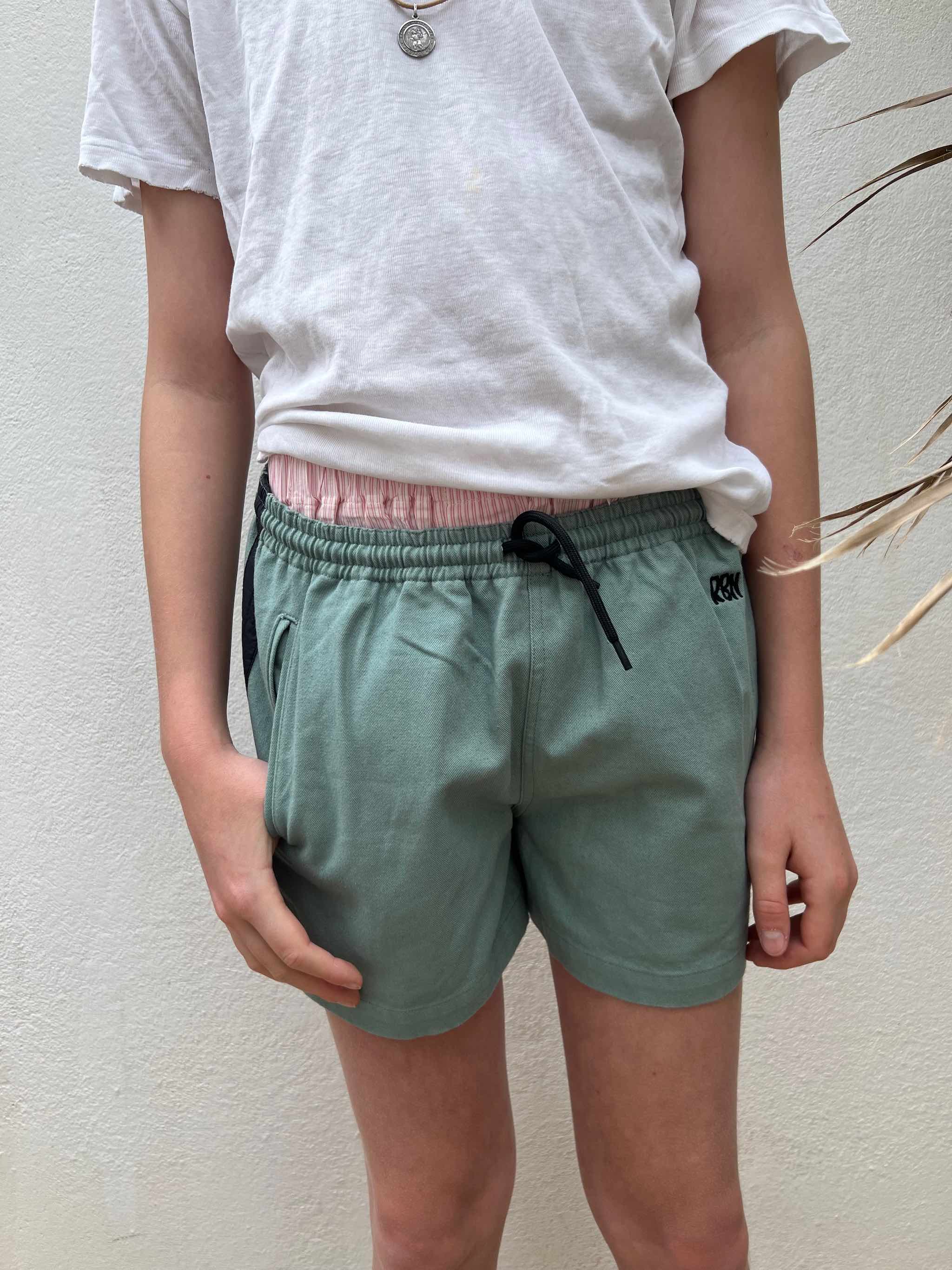ROBIN-SHORTS für Jungen Stil „ROBINSON“ Türkis