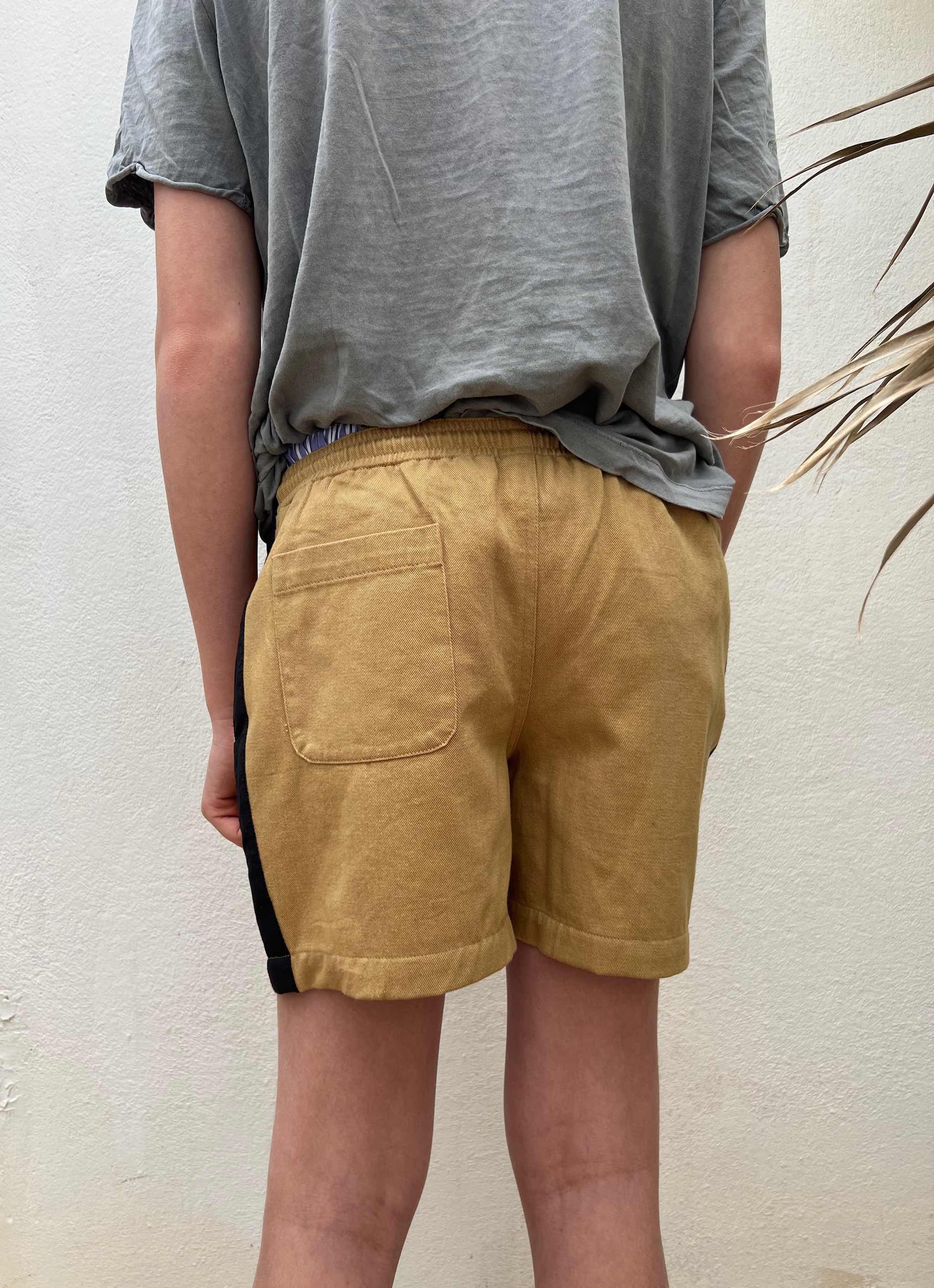 ROBIN-SHORTS für Jungen Modell „ROBINSON“ Beige-5