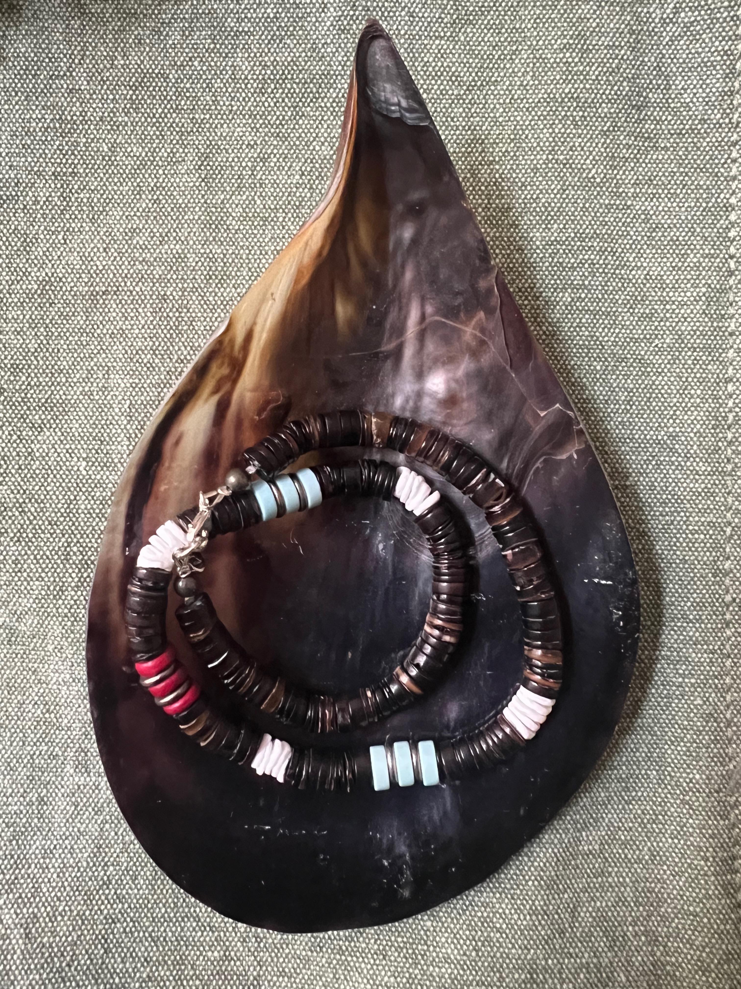 Necklace ANTHOLOGY PENELOPE No.4 with Shell & Coconut-4