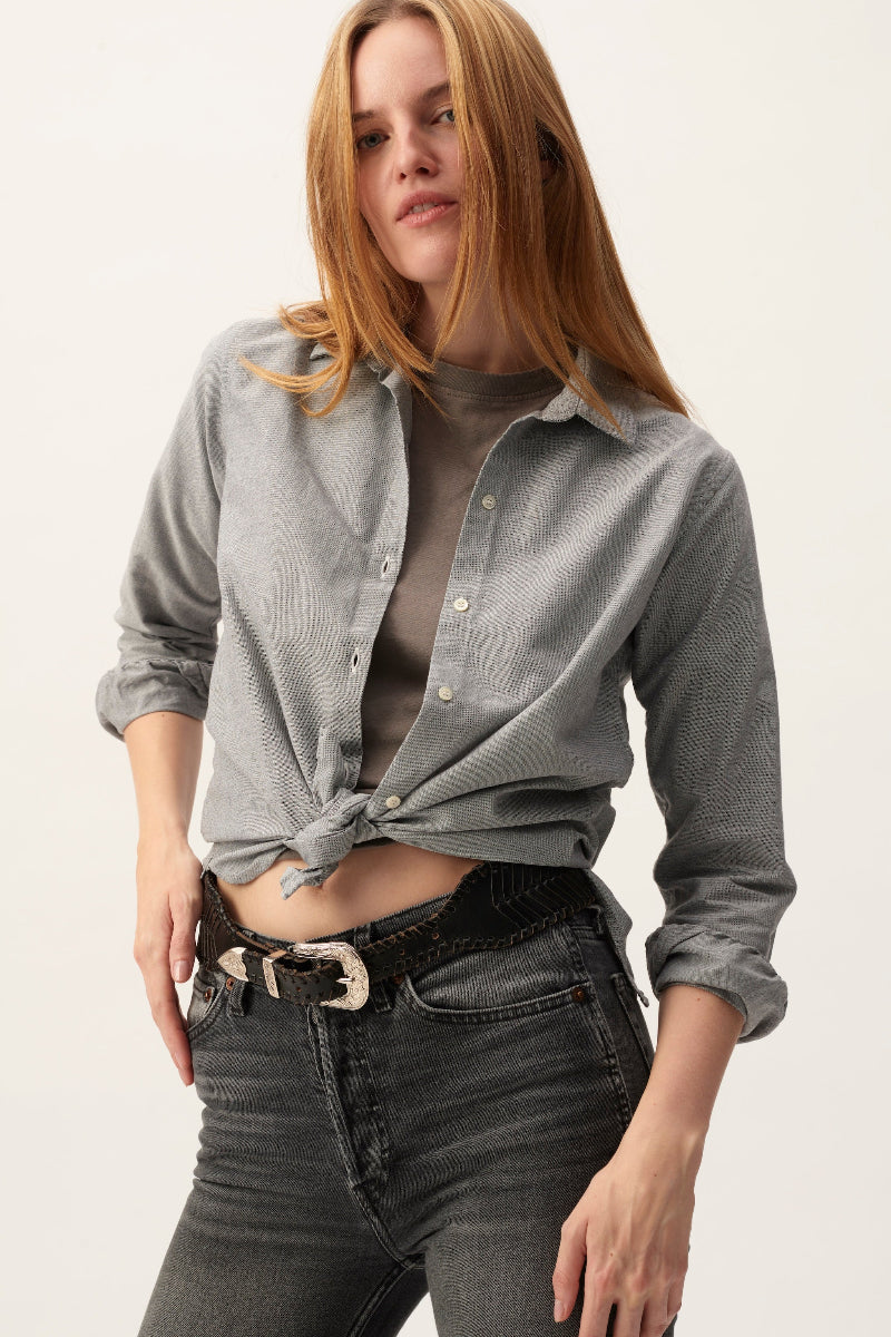 Shirt Boyfriend `ALEX ´Black-4