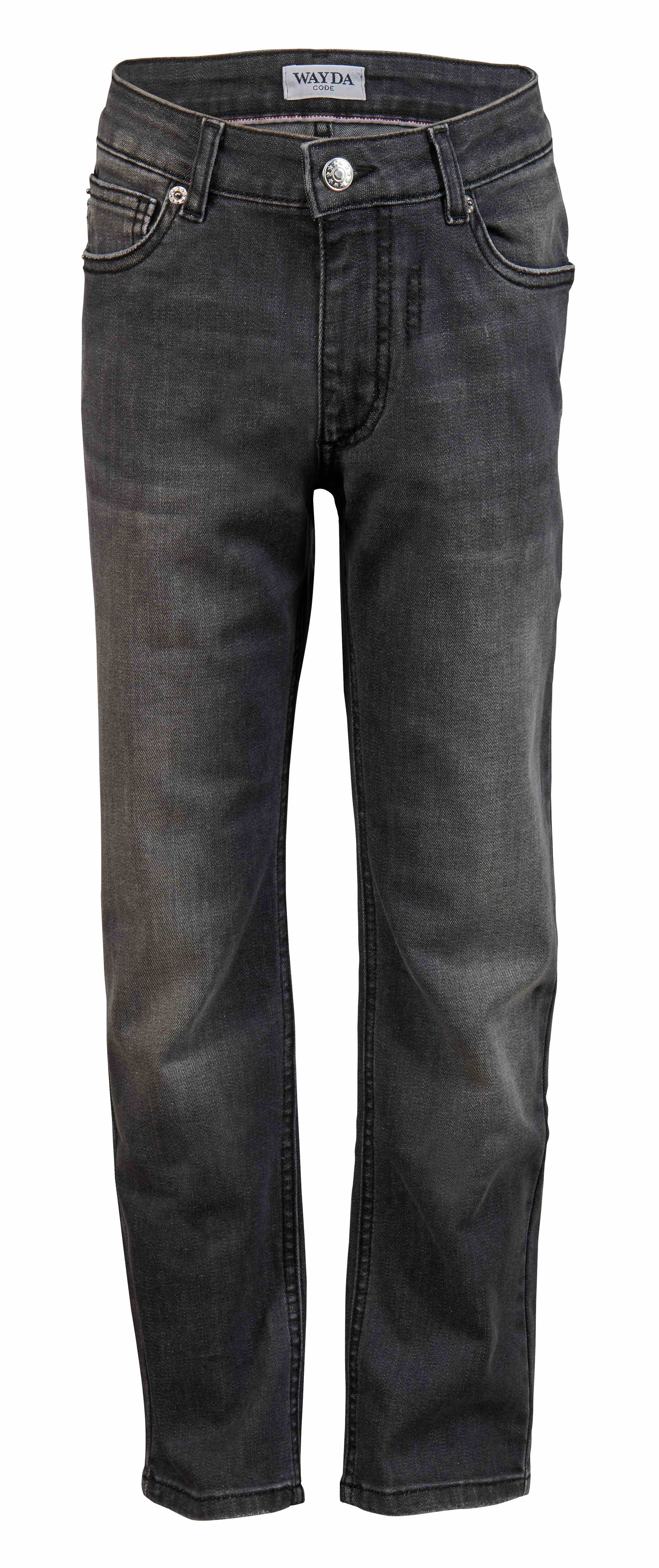 Girls Pants `Eve´ Denim Black-11