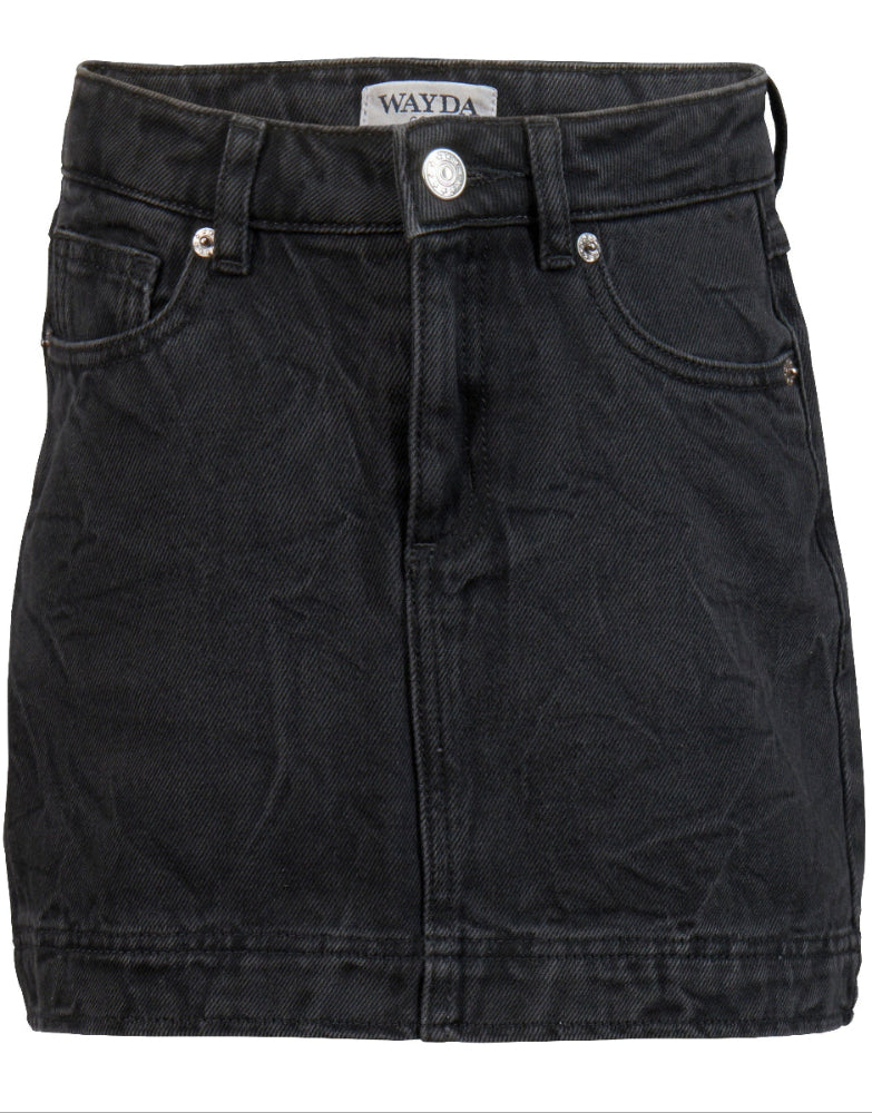Girls Skirt `Fanny´ Denim Black-4