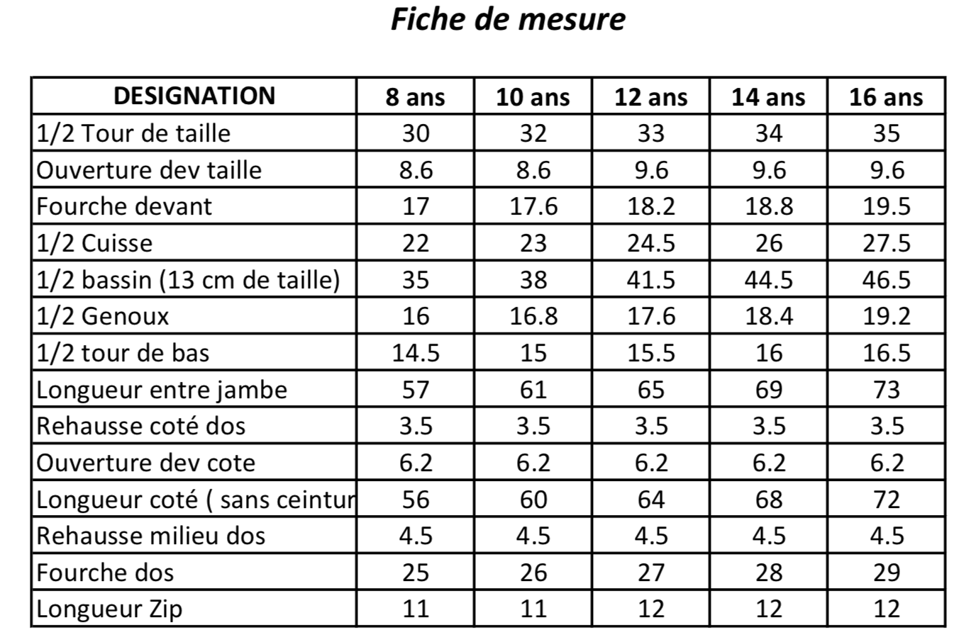 Girls Pants `Eve´ Denim Black-6