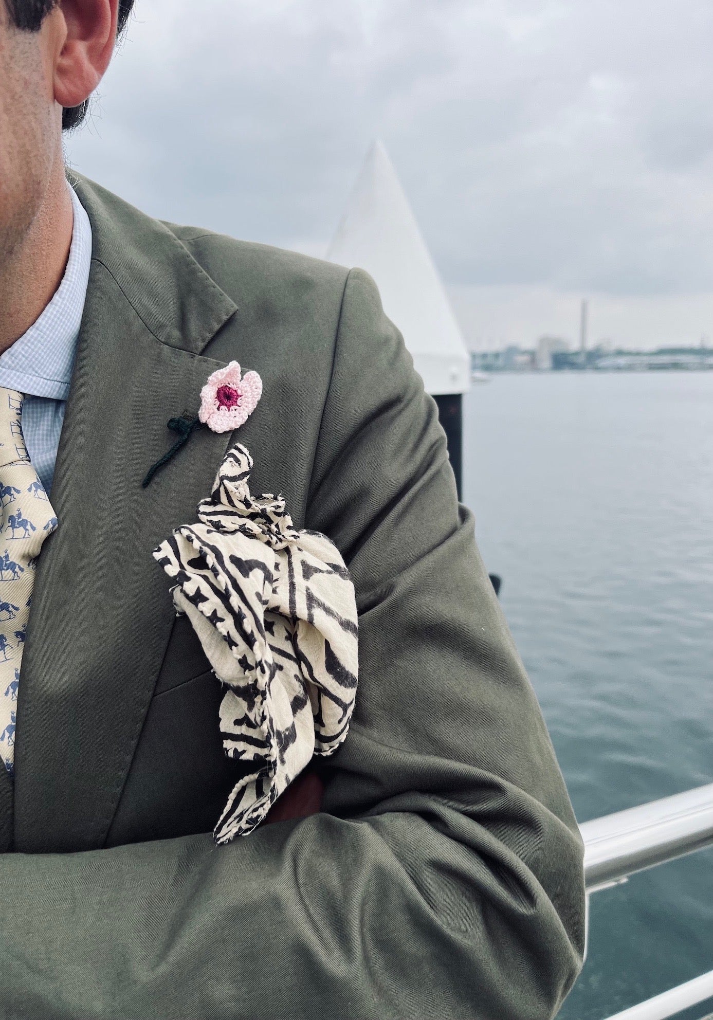 NEW INDIA BOHO ULTRA VIOLET - size Small/BANDANA-5