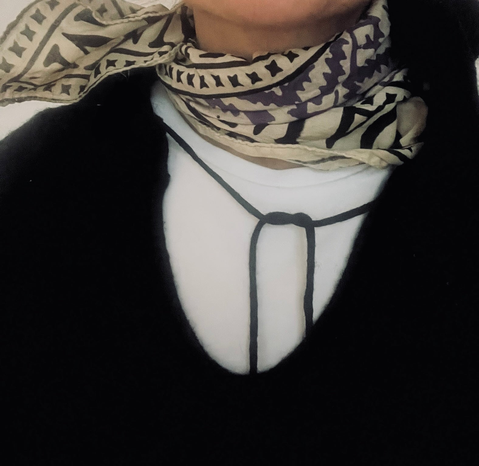 NEW INDIA BOHO ULTRA VIOLET - size Small/BANDANA-3