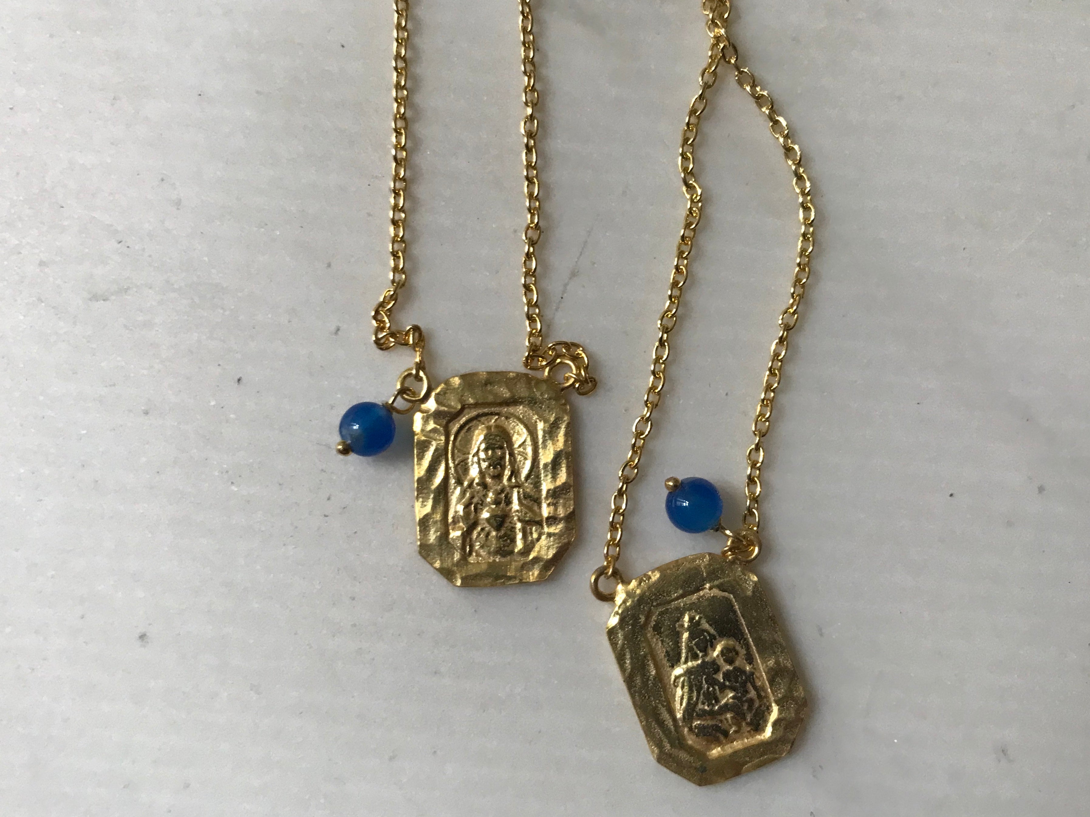 Halskette ESCAPULARIO in Gold-4