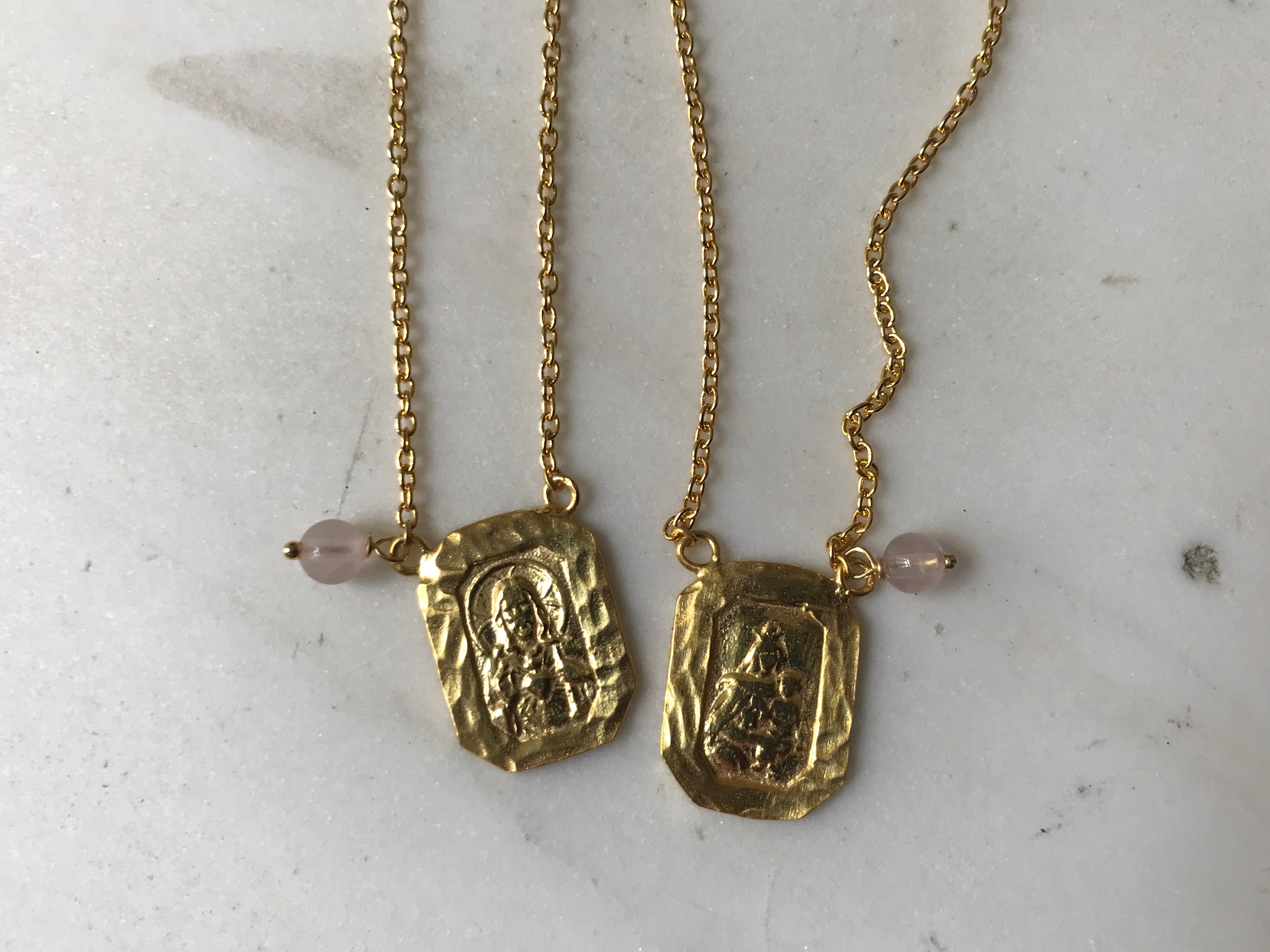 Halskette ESCAPULARIO in Gold-5