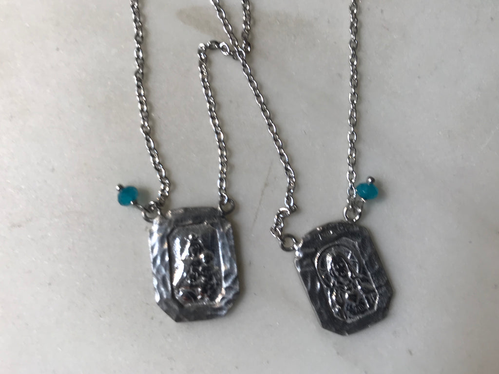 Necklace Escapulario silver