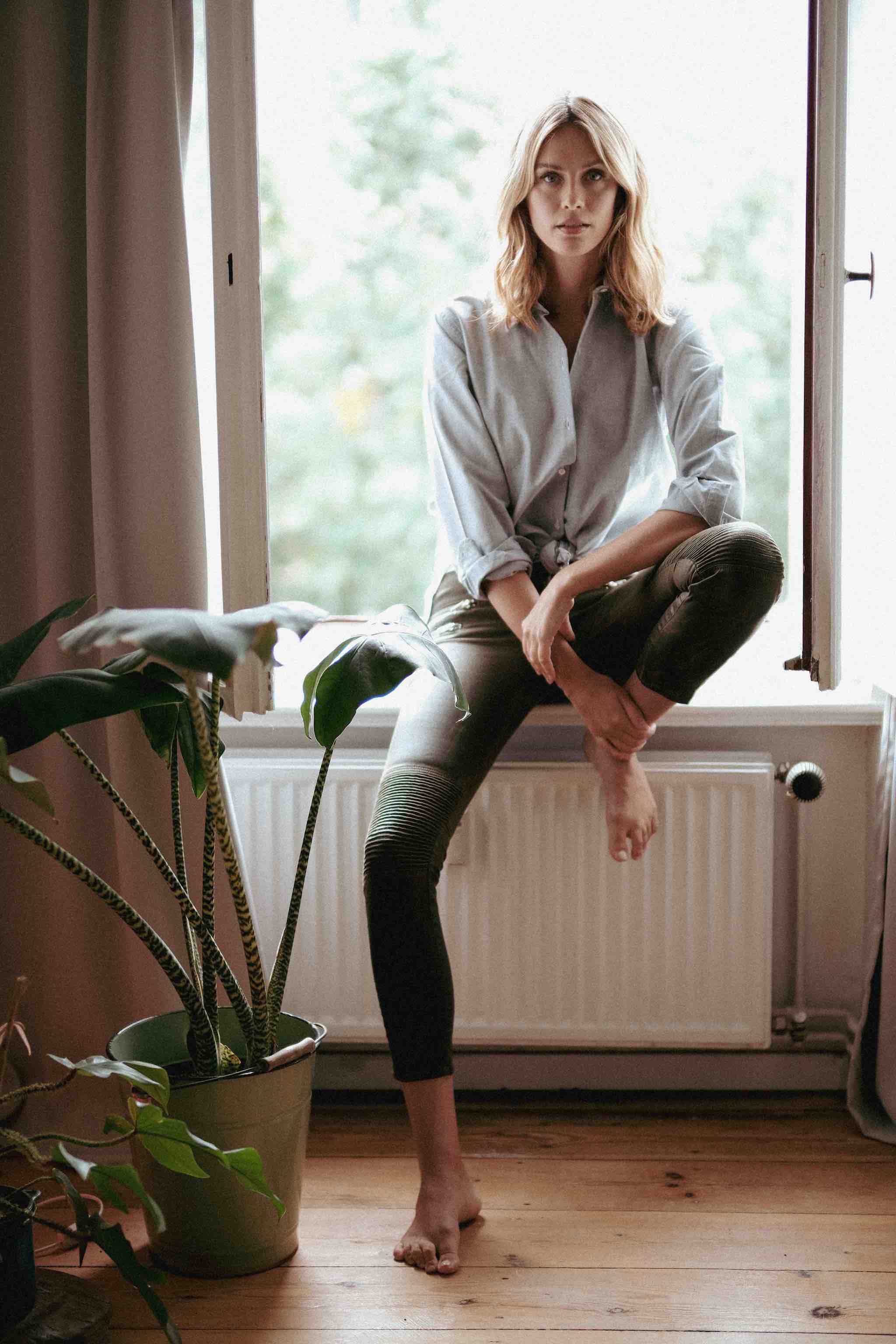 Shirt Boyfriend `ALEX ´Black-1