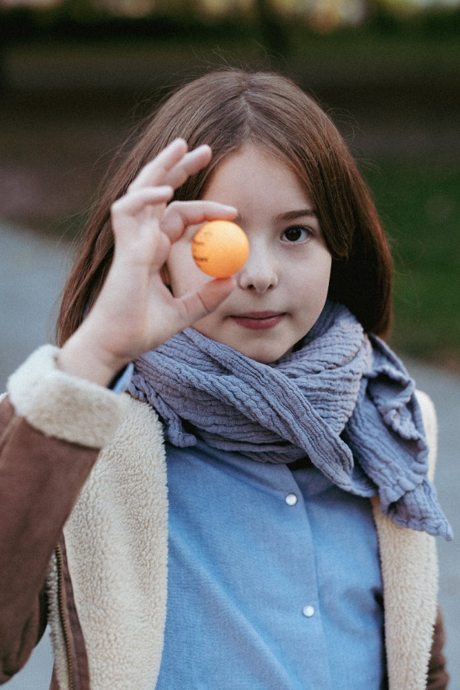 Girls Shirt `Othilia ´Blue Oxford-Cotton-7