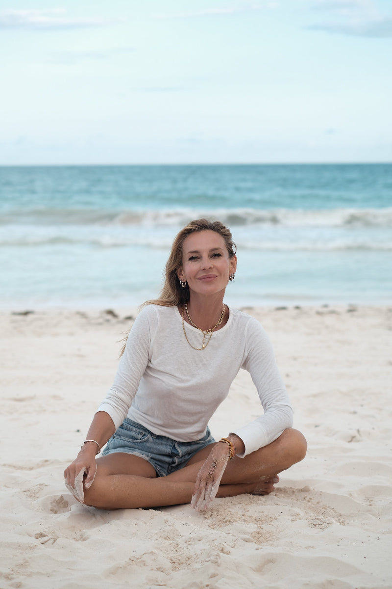 T-Shirt Longsleeve `NINA´ Linen-Cotton-12