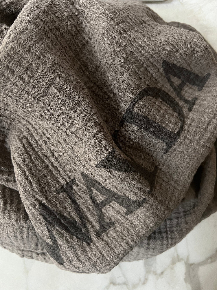 FADED TAUPE PRINT - CAPSULE COLLECTION --2